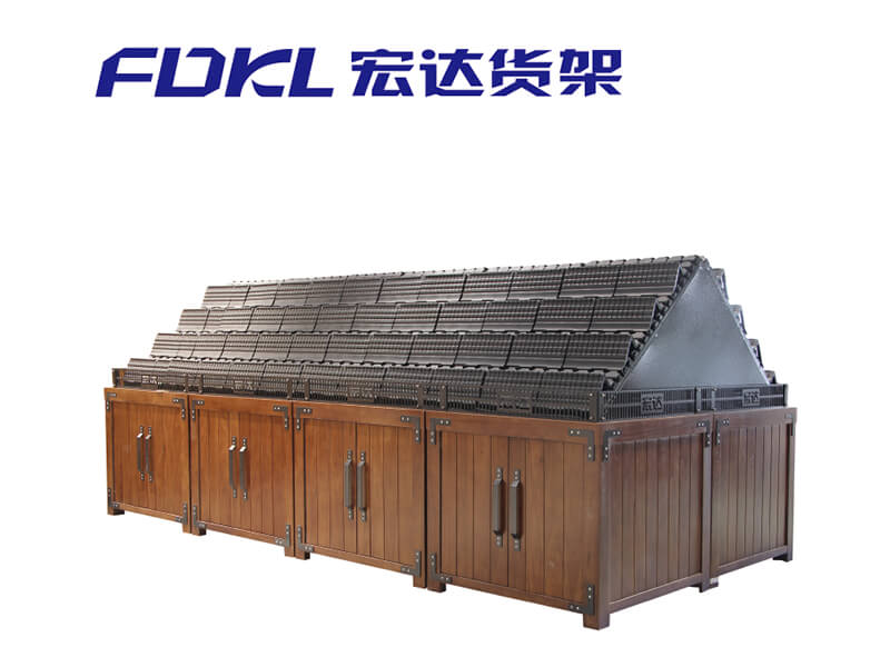 Display Table for Packed Vegetable & Fruit