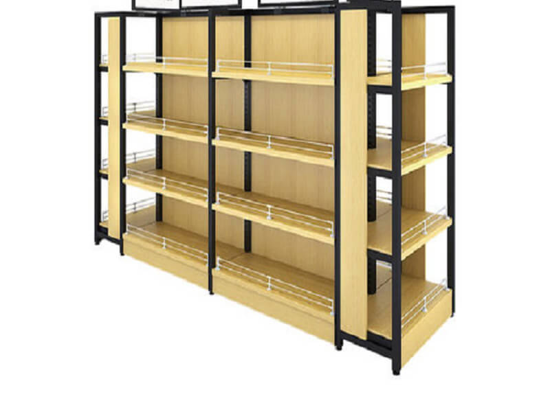 How to use and maintain steel and wood shelves?