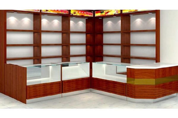 Tobacco and alcohol display cabinet design and production skills